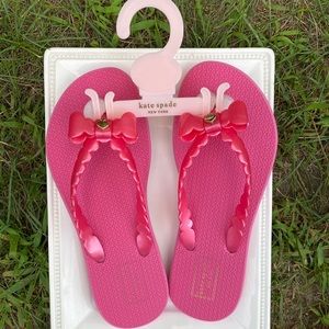 Kate Spade Pink Flip Flops